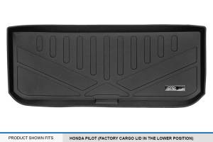 Maxliner USA - MAXLINER Cargo Trunk Liner Floor Mat Black for 2016-2019 Honda Pilot (Factory Tray must be in the Lower Deck Position) - Image 3