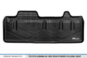 Maxliner USA - MAXLINER Cargo Trunk Liner Floor Mat Behind 3rd Row Black for 2011-2020 Toyota Sienna with Power Folding 3rd Row Seat - Image 3