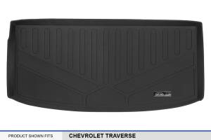 Maxliner USA - MAXLINER All Weather Custom Fit Cargo Trunk Liner Floor Mat Behind 3rd Row Black for 2018-2019 Chevrolet Traverse - Image 3