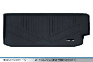 Maxliner USA - MAXLINER All Weather Custom Fit Cargo Trunk Liner Floor Mat Behind 3rd Row Black for 2019-2020 Subaru Ascent with Subwoofer - Image 3