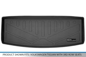 Maxliner USA - MAXLINER Custom Fit Cargo Trunk Liner Floor Mat Behind 3rd Row Black for 2018-2019 Volkswagen Tiguan with 3rd Row Seats - Image 3