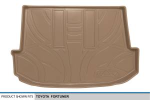 Maxliner USA - MAXLINER All Weather Custom Fit Cargo Trunk Liner Floor Mat Tan for 2007-2014 Toyota Fortuner - Image 3