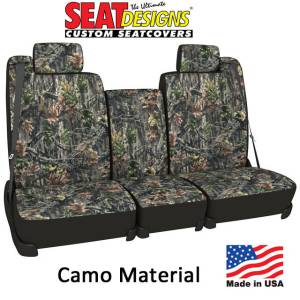 Camo Pattern Seat Covers by Seat Designs