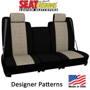Seat Covers - Patterns / Prints Seat Covers - DashDesigns - Designer Seat Covers