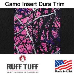 RuffTuff - Camo Pattern Inserts With Dura EZ-Care Trim Seat Covers - Image 5