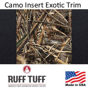 RuffTuff - Camo Pattern Inserts With Exotics Trim Seat Covers - Image 4