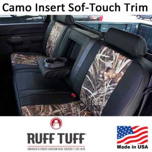 RuffTuff - Camo Pattern Inserts With Sof-Touch Trim Seat Covers - Image 4