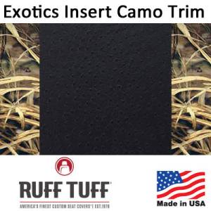 RuffTuff - Exotic Insert With Camo Pattern Trim Seat Covers - Image 2
