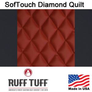 RuffTuff - Sof-Touch Diamond Quilt Insert With Sof-Touch Trim Seat Covers - Image 2
