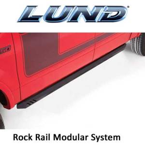Exterior Accessories - Running Boards / Side Steps - Lund - Lund Rock Rail Tube Steps