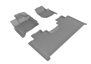 3D MAXpider - 3D MAXpider L1FR08321502 FORD F-150 2015-2020 SUPERCAB KAGU GRAY R1 R2 (2 EYELETS, NOT FIT 4X4 M/T FLOOR SHIFTER) - Image 1