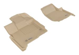 3D MAXpider M1FR0841309 FORD F-150 2015-2020 SUPERCAB KAGU TAN R1 (2 EYELETS, NOT FIT 4X4 M/T FLOOR SHIFTERS)
