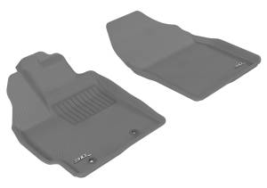 3D MAXpider L1TY00411501 TOYOTA PRIUS 2010-2011 KAGU GRAY R1 (RETENTION HOOKS IN DRIVER'S SIDE FLOOR