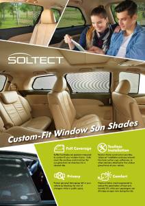 3D MAXpider - 3D MAXpider BMW 3 SERIES (E90) SEDAN 2006-2011 SOLTECT SUNSHADE SIDE & REAR WINDOW - Image 4