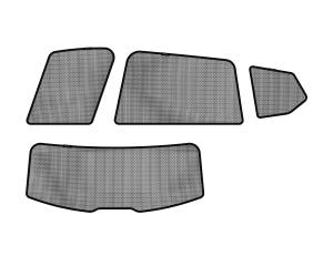 Sun Shades - Side and Rear Window Shades - 3D MAXpider - 3D MAXpider BMW X3 (F25) 2011-2017 SOLTECT SUNSHADE SIDE & REAR WINDOW