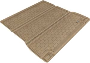 3D MAXpider - 3D MAXpider L1TY04021509 TOYOTA SEQUOIA 2008-2020 KAGU TAN BEHIND 2ND ROW STOWABLE CARGO LINER - Image 1