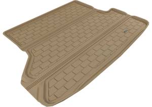 3D MAXpider - 3D MAXpider L1TY05612209 TOYOTA HIGHLANDER 2008-2013 KAGU TAN BEHIND 2ND ROW STOWABLE CARGO LINER - Image 1