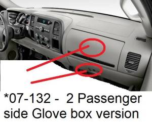 Intro-Tech Automotive - Chevrolet Silverado Pickup 2008-2013 - DashCare Dash Cover - Image 6