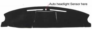 Intro-Tech Automotive - Ford Super Duty F250 F350 F450 F550 2008-2016 *Open Bin -  DashCare Dash Cover - Image 2