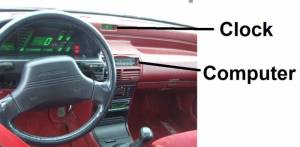 Intro-Tech Automotive - Ford Probe 1989-1992 -  DashCare Dash Cover - Image 4