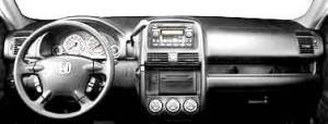 Intro-Tech Automotive - Honda CRV 2002-2006 -  DashCare Dash Cover - Image 2