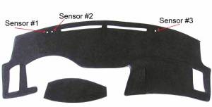 Intro-Tech Automotive - Infiniti FX35 & FX45 2003-2008 -  DashCare Dash Cover - Image 2