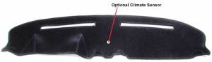 Intro-Tech Automotive - Mercedes 280CE & 280E 1977-1985 -  DashCare Dash Cover - Image 2