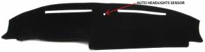 Intro-Tech Automotive - Mercedes 560SEC / 500SEL 1981-1991 -  DashCare Dash Cover - Image 2