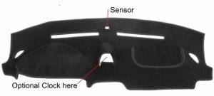 Intro-Tech Automotive - Porsche 911 997 2005-2012 - DashCare Dash Cover - Image 3