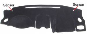 Intro-Tech Automotive - Subaru Outback Sport 1998-2001 No Center Gauges -  DashCare Dash Cover - Image 2