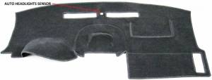 Ford Edge 2007-2010 *Extended Version -  DashCare Dash Cover