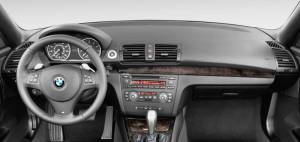 Intro-Tech Automotive - BMW 1 Series 2008-2010 No Flip Up Center Display -  DashCare Dash Cover - Image 2