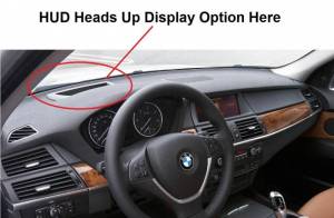 Intro-Tech Automotive - BMW X5 2007-2013 * No HUD Version - DashCare Dash Cover - Image 3