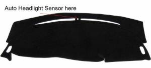 Intro-Tech Automotive - Dodge Dart 2013-2018 -  DashCare Dash Cover - Image 1