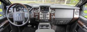 Intro-Tech Automotive - Ford Super Duty F250 F350 F450 F550 *With Storage Box 2013-2016 -  DashCare Dash Cover - Image 4