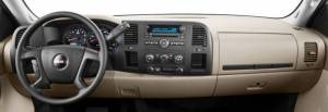 Intro-Tech Automotive - GMC Sierra 2500 & 3500 Pickup 2014 * 2 Passenger Glove Box Version -  DashCare Dash Cover - Image 2