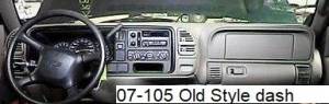 Intro-Tech Automotive - Chevrolet Pickup 1999-2000 - DashCare Dash Cover - Image 4