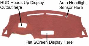 Intro-Tech Automotive - Mazda CX-3 2016-2020 - DashCare Dash Cover - Image 2