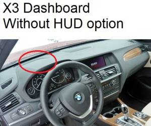 Intro-Tech Automotive - BMW X3 2011-2017 - DashCare Dash Cover - Image 2
