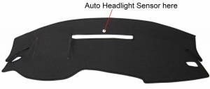 Intro-Tech Automotive - Audi A6 & A7 2012-2016 * No HUD & No Pop Up Speakers* -  DashCare Dash Cover - Image 2