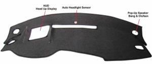 Intro-Tech Automotive - Audi A6 A7 2012-2016 * With HUD & No Pop Up Speakers -  DashCare Dash Cover - Image 2