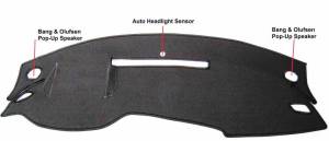 Intro-Tech Automotive - Audi A6 A7 2012-2016 * With HUD & No Pop Up Speakers -  DashCare Dash Cover - Image 3