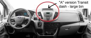 Intro-Tech Automotive - Ford Transit Van 2015-2019 - DashCare Dash Cover - Image 5