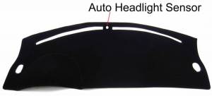Intro-Tech Automotive - Jaguar XF Series 2013-2015 *Without Dome on Dash! -  DashCare Dash Cover - Image 2