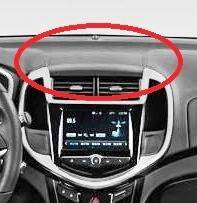 Intro-Tech Automotive - Chevrolet Sonic 2017-2021 - DashCare Dash Cover - Image 3