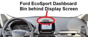 Intro-Tech Automotive - Ford EcoSport 2018-2020 - DashCare Dash Cover - Image 4