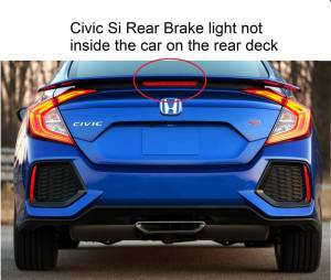 Intro-Tech Automotive - Honda Civic 2016-2021 4Door Sedan - DashCare Rear Deck Cover - Image 4