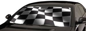 Intro-Tech Automotive - Intro-Tech Kia Rio5 (12-17) Rolling Sun Shade KI-28 - Image 4