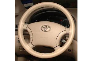 Wheelskins - Wheelskins Genuine Leather Steering Wheel Cover - Single Color 15 color options - size 16 X 4 1/8 - Image 5