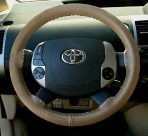 Wheelskins - Wheelskins Genuine Leather Steering Wheel Cover - Single Color 15 options - size 14 1/4 x 4 1/4 - Image 2